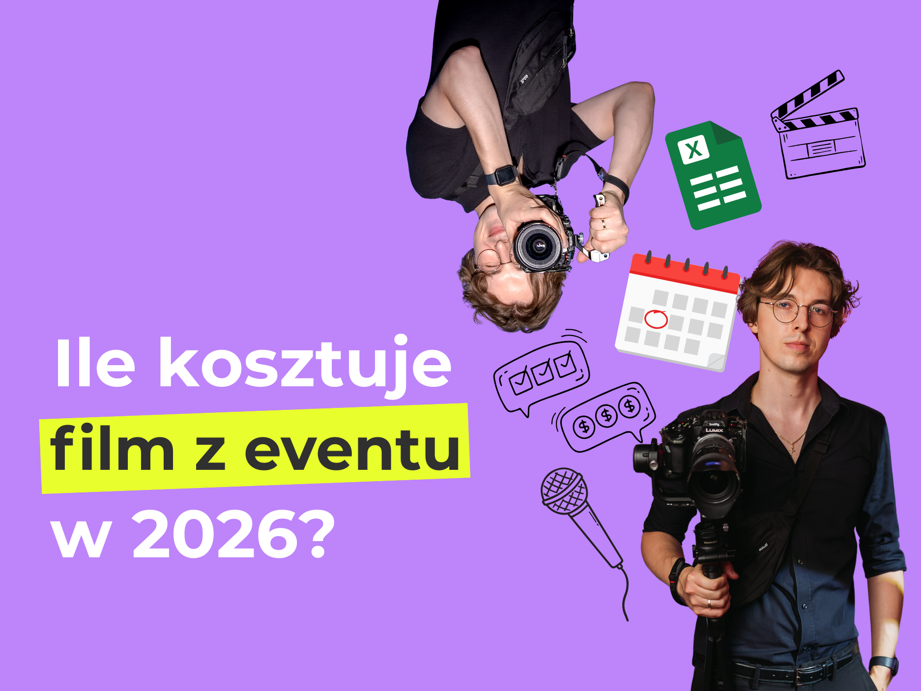 Ile kosztuje film z eventu. Przewodnik po wycenie video eventowego w 2026.